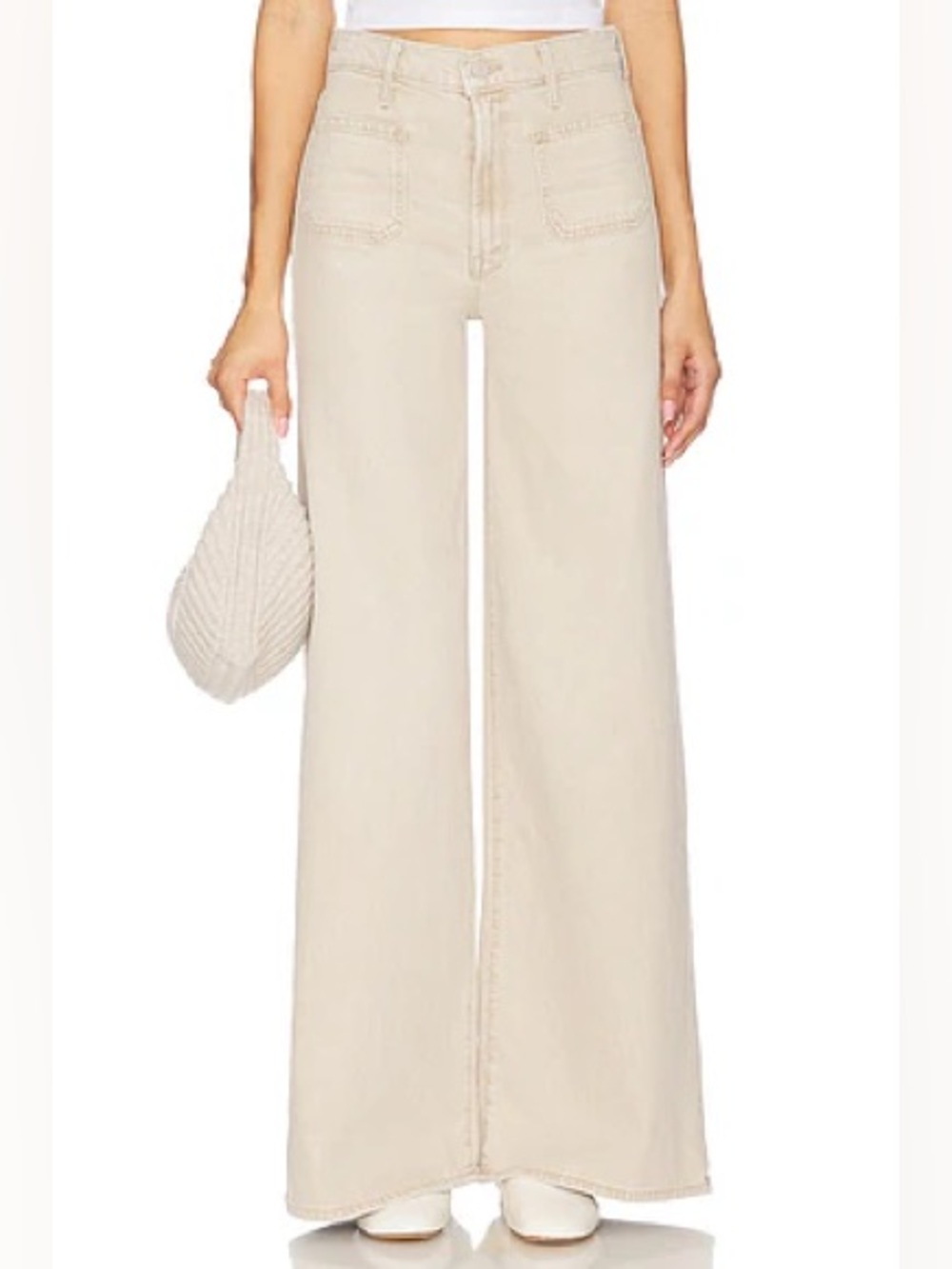 MOTHER SUPERIOR The Patch Pocket Under Cover Sneak Jeans